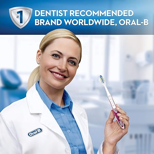 Miniatura 3 de Oral-B Pulsar Whitening - Cepillo de dientes con batería, mediano, 1 unidad (paquete de 2)