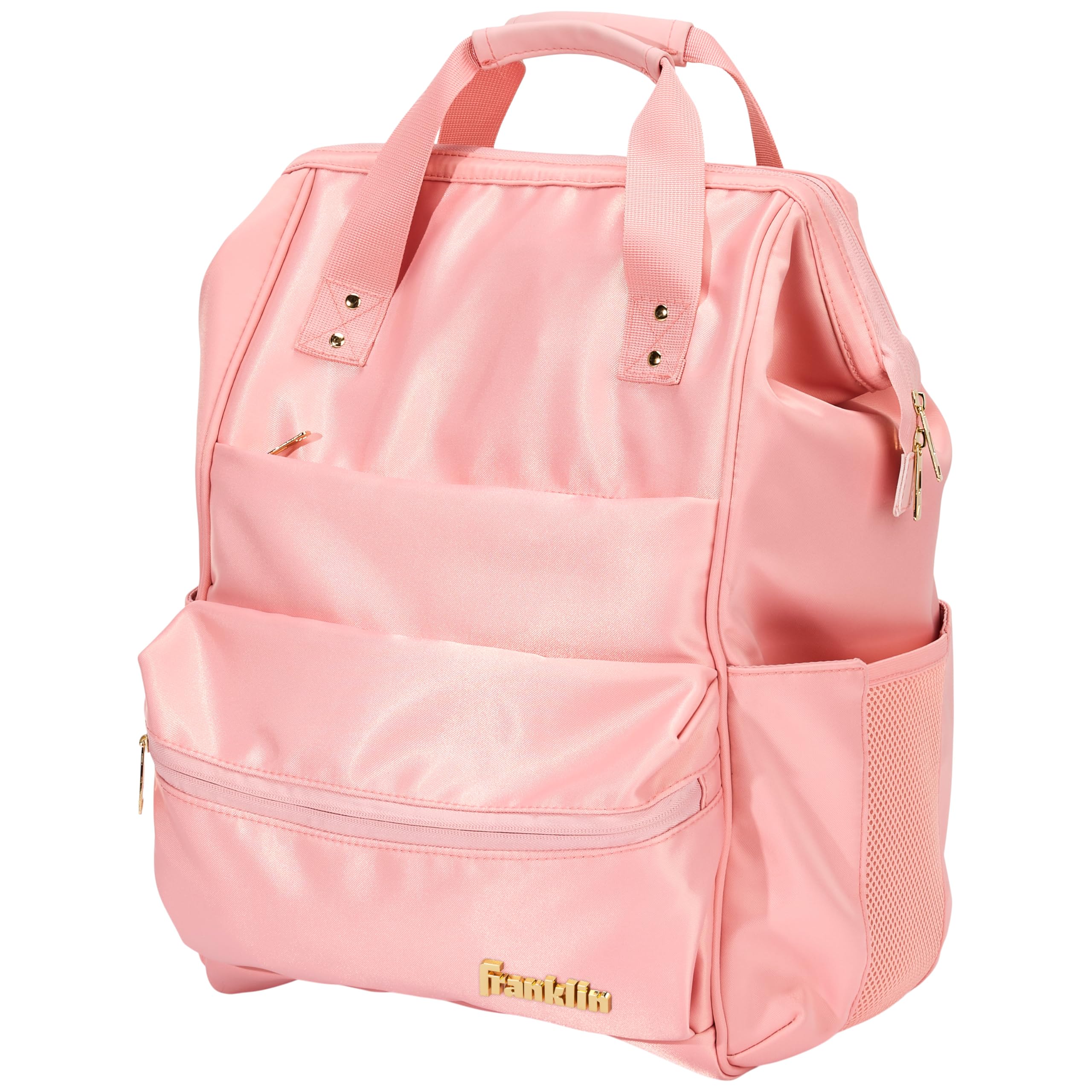Franklin Sports Flex Pickleball Backpack - Pickleball Bags for Women - Store Pickleballs, Paddles + Court Equipment - Versatile Lifestyle Bag Design - Pink
