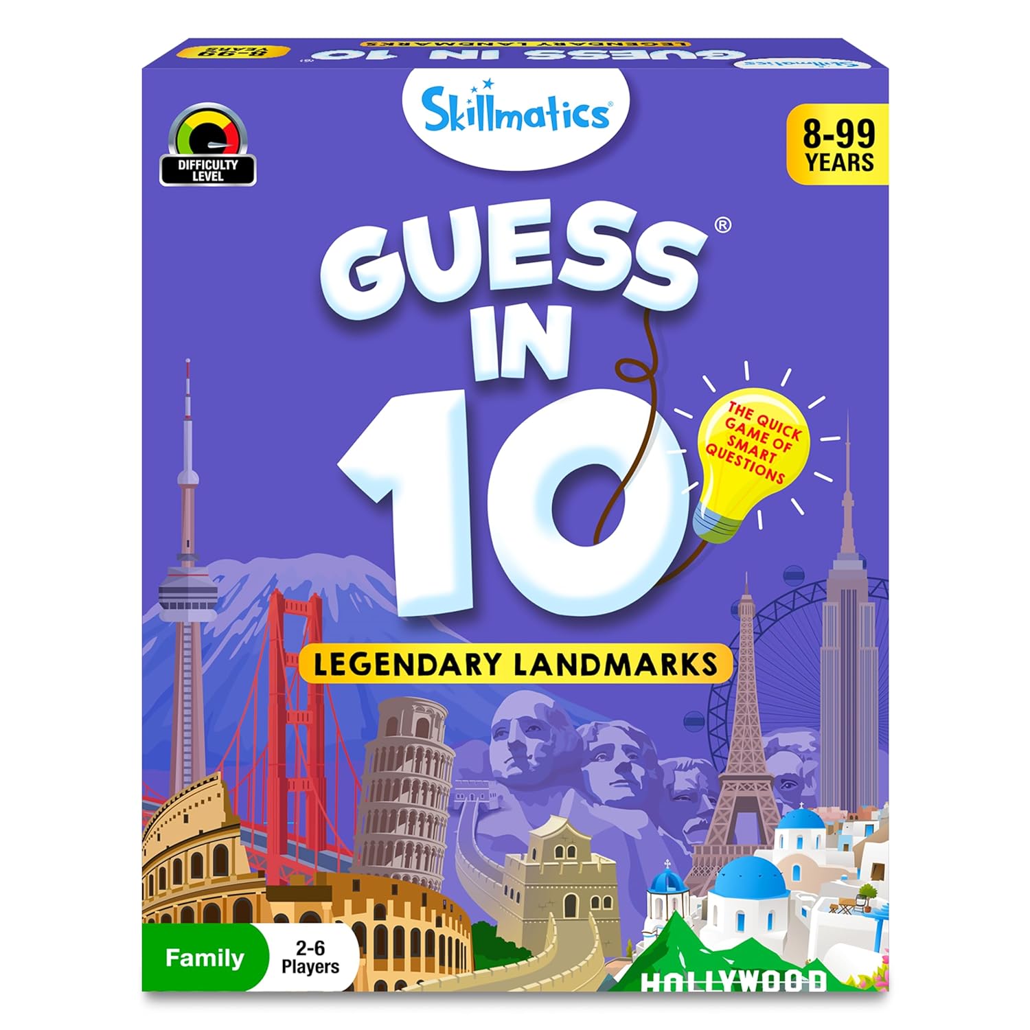 Skillmatics Card Game – Guess in 10 Legendary Landmarks, Educational Travel Toys for Boys, Girls, and Kids Who Love Board Games, Geography and History, Gifts for Ages 8, 9, 10 and Up Skillmatics Card Game – Guess in 10 Legendary Landmarks, Educational Travel Toys for Boys, Girls, and Kids Who Love Board Games, Geography and History, Gifts for Ages 8, 9, 10 and Up