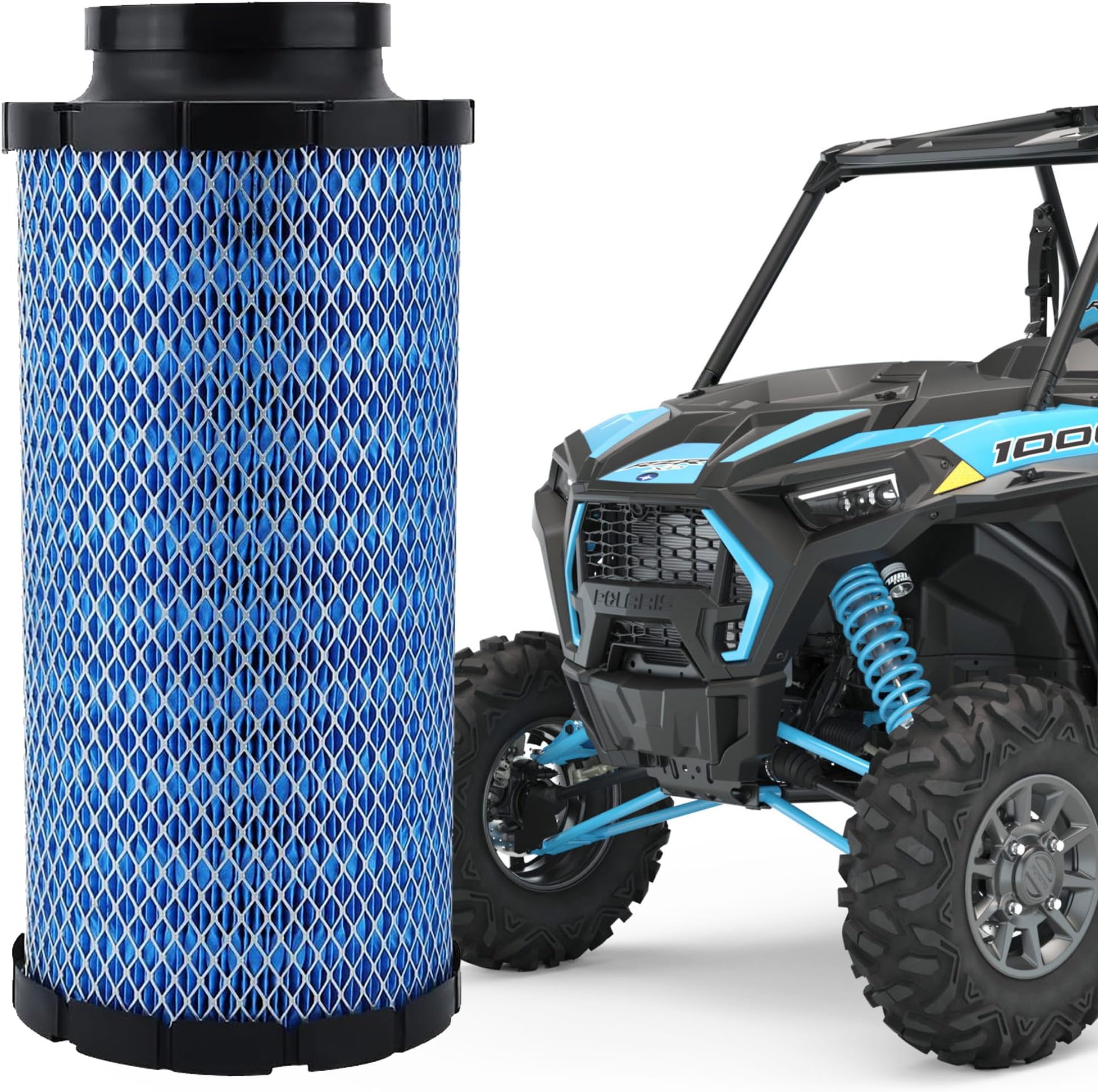 2882234 1240822 RZR Air Filter Compatible with Polaris RZR 1000 XP/RZR 4 1000 XP/RZR XP Turbo/RZR Turbo XP4 2014 2015 2016 2017 2018 2019 2020 2021 2022 2023 OEM 1241084 2879520