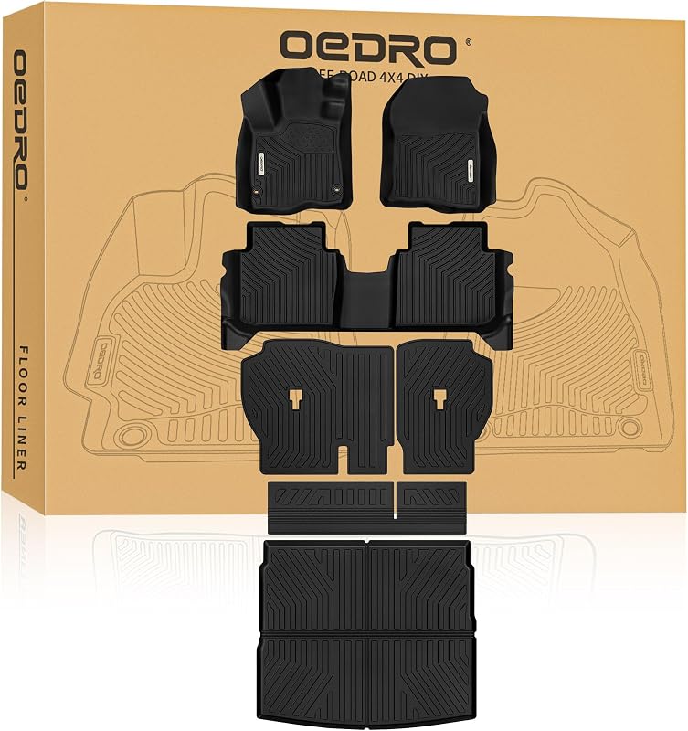 Tapetes automotivos em TPE OEDRO para Honda CR-V 2023–2027, gasolina e híbrido, com revestimento do porta-malas