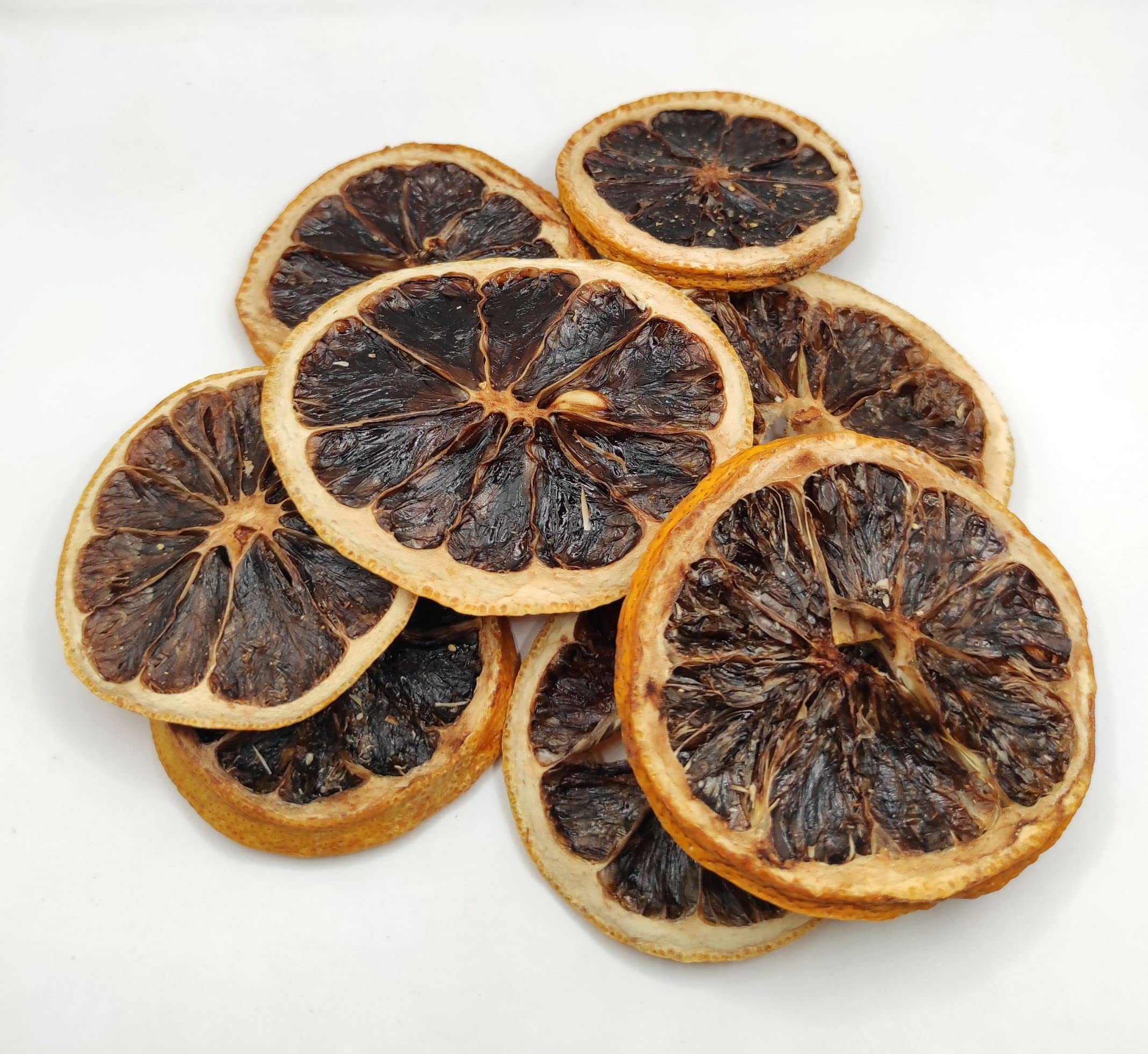 Fette Di Limone Intero Commestibile Greco Essiccato 40g - 1,95kg Grado A (950 grammi)