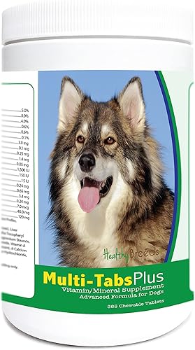 Miniatura 148 de Healthy Breeds Siberian Husky Multi-Tabs Plus tabletas masticables 365