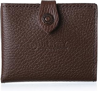 محفظة جلد طبيعي 2006 بكبسولة للجنسين من دكتور.كي - بني محبب