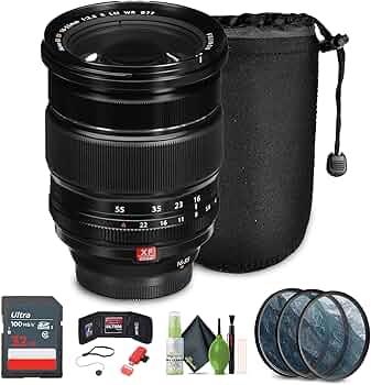 Amazon.com : FUJIFILM XF 16-55mm f/2.8 R LM WR Lens Bundle with Amazon.com : FUJIFILM XF 16-55mm f/2.8 R LM WR Lens Bundle with