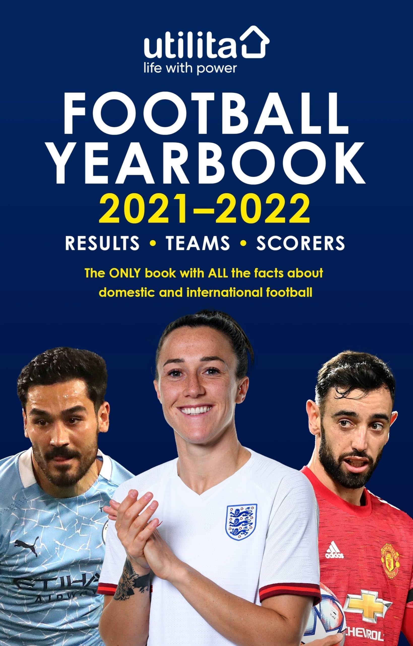 Utilita Football Yearbook 2021-2022 by Headline (2022, Hardcover)