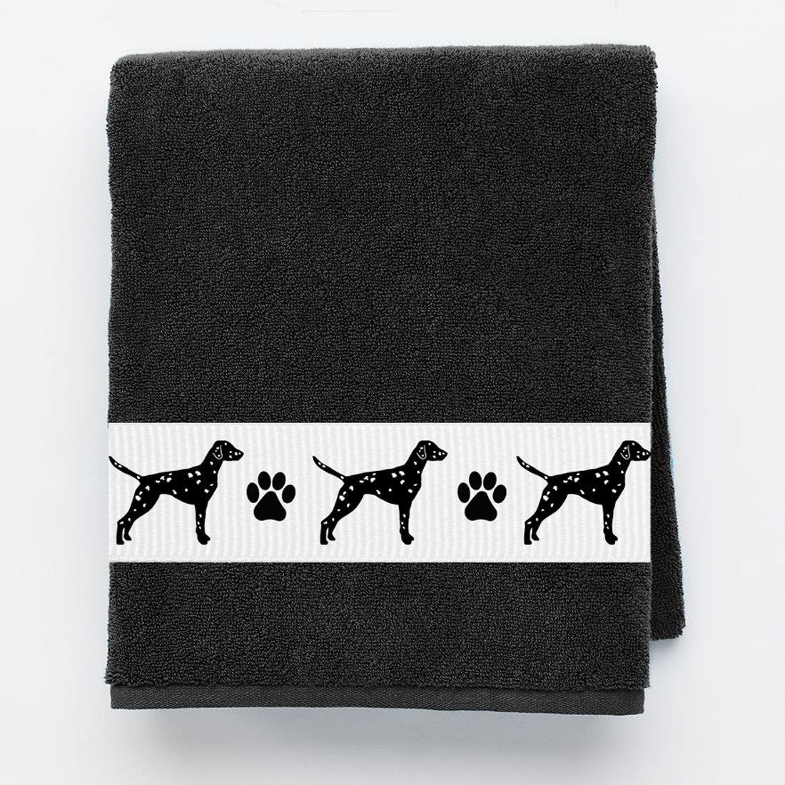 Dalmatian Dog Towel Heavy Cotton Bath Towel In Your