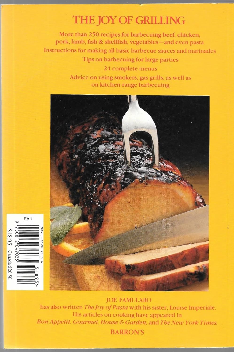 The Joy of Grilling      Paperback – January 1, 1988