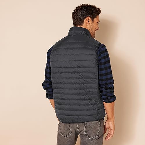 Miniatura 3 de Tienda Essentials Mens Lightweight Water-Resistant Packable Puffer Vest