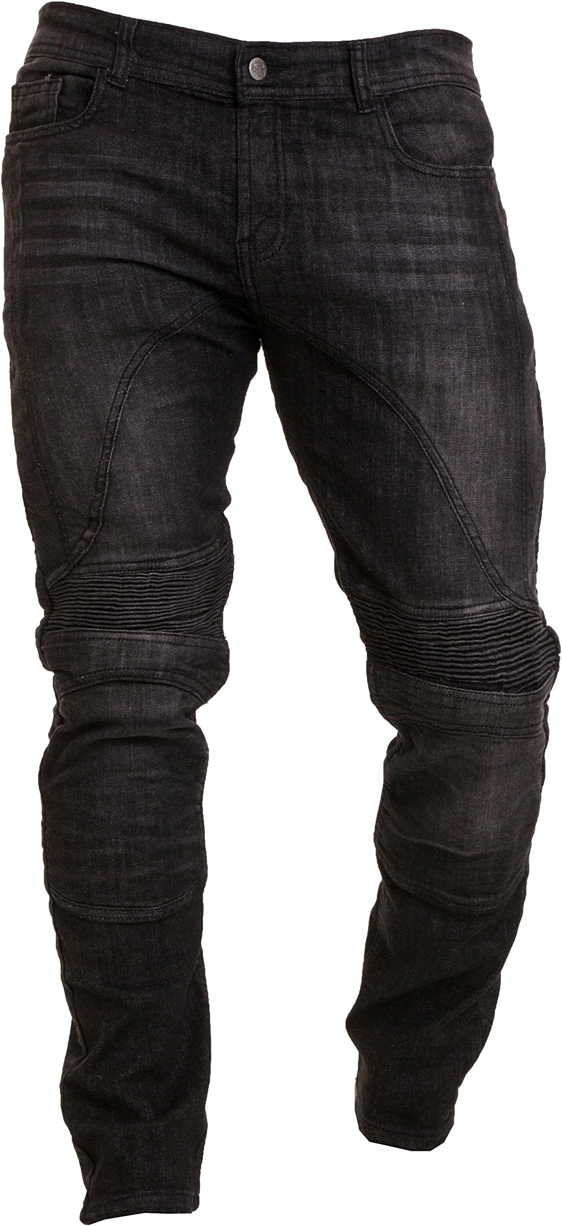 Men's Motorcycle Jeans Aramid Protective Linning Motorbike Denim Jeans Riding Pants with Removable Armour Biker Trousers for Men