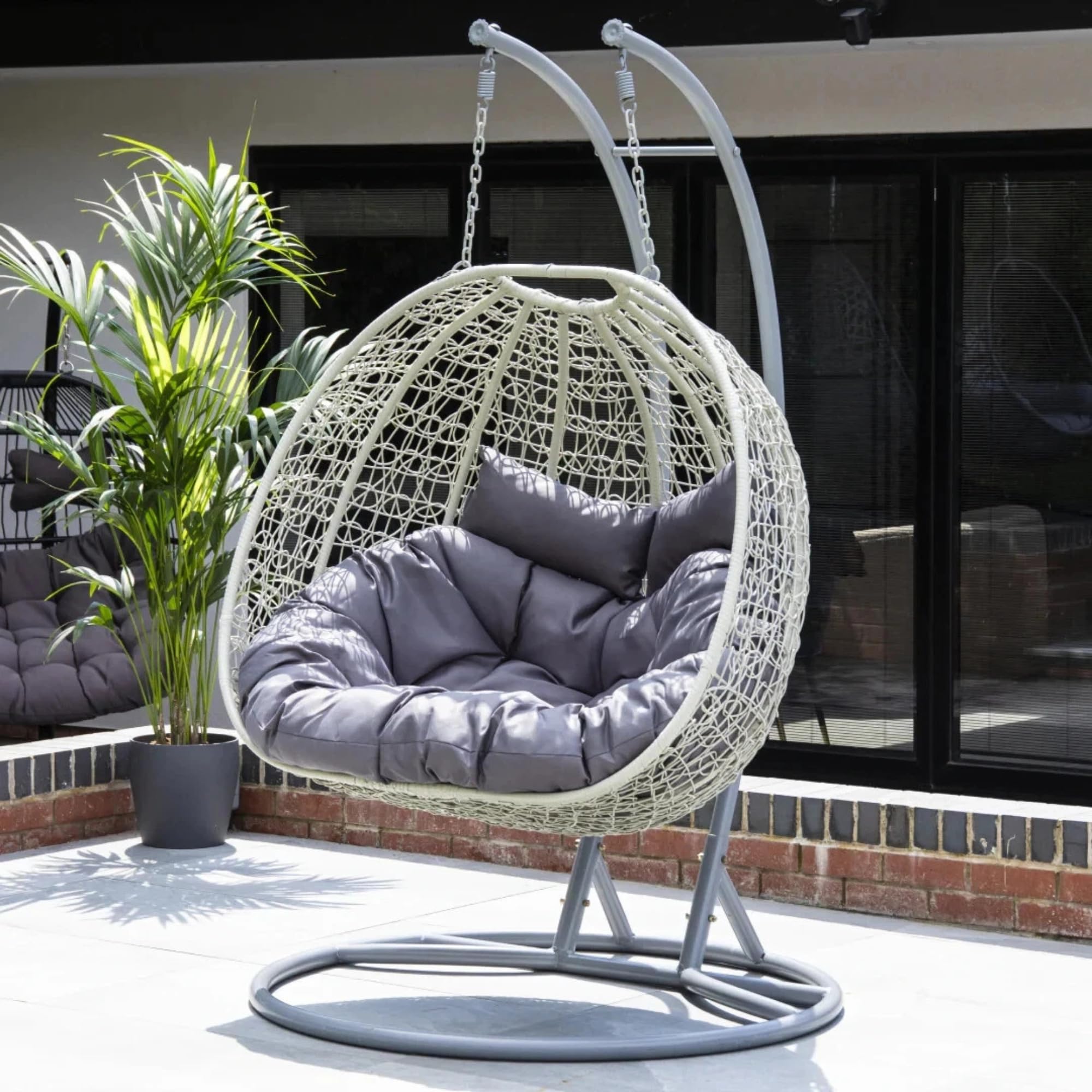Bramblecrest Garden Cocoon Swing Seat Bramblecrest Double Cocoon