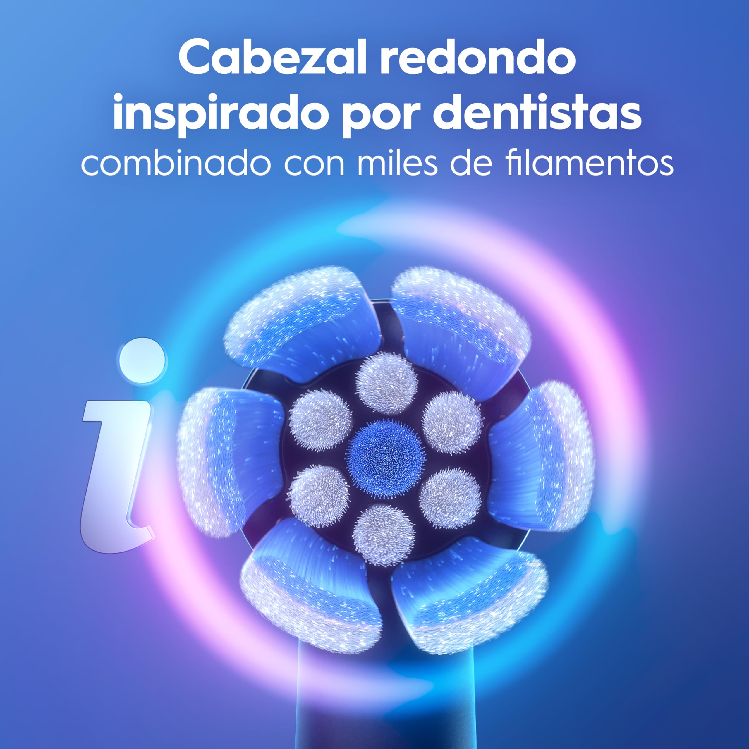 Oral-B iO 2 Cepillos de Dientes Eléctricos, Negro Y Rosa, Pack de 2, 2 Cabezales - 1 Estuche de Viaje, 1 Portarrecambios, 3 Modos de Cepillado, Sensor de Presión y Temporizador