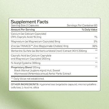 Amy Myers MD Microb-Clear - Microbiome Balance Support - Aids Gut Health, Daily Bowel Movements & Bloating - Supports Healthy Gut Flora - Gluten-Free, Dairy-Free & Non-Soy - 120 Capsules (60 Servings)