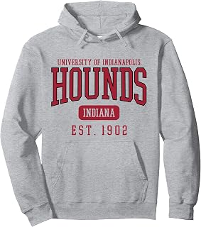 University of Indianapolis UIndy Greyhounds Est. Date Pullover Hoodie