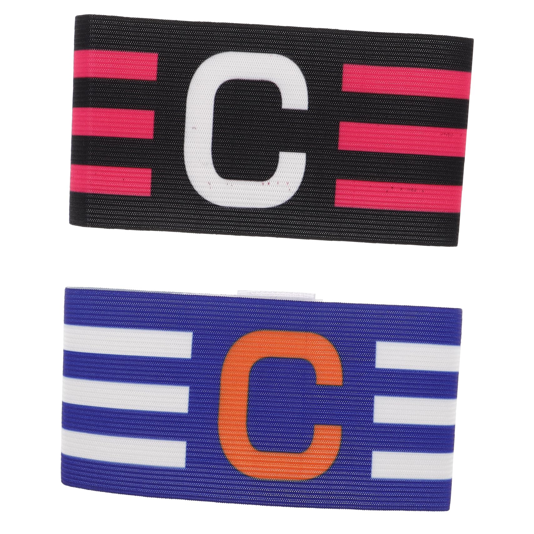 Balacoo 2pcs Soccer Captain Band Captain Armband for Youth and Adult Comfortable Sports c Arm Sign