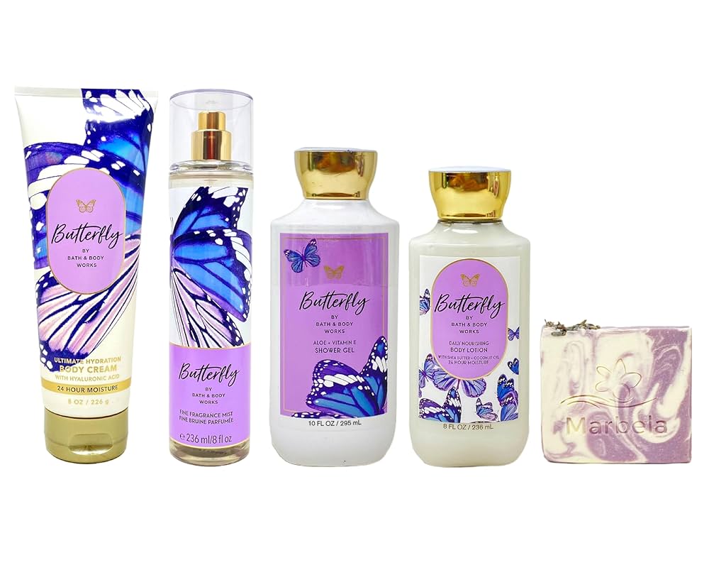 Amazon.com : Bath & Body Works Butterfly Deluxe Gift Set