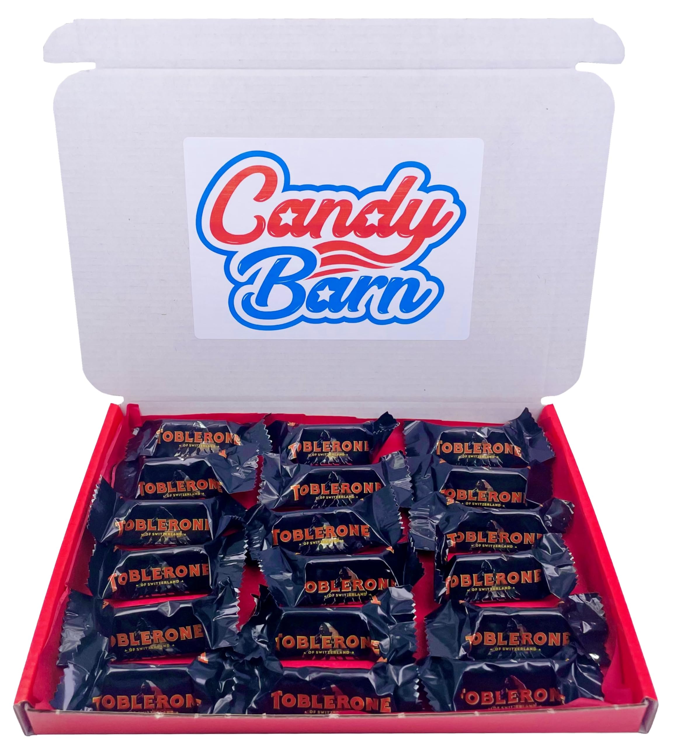 TobleroneChocolate Gift Set Dark Mini 18 Chocolates Selection Hamper