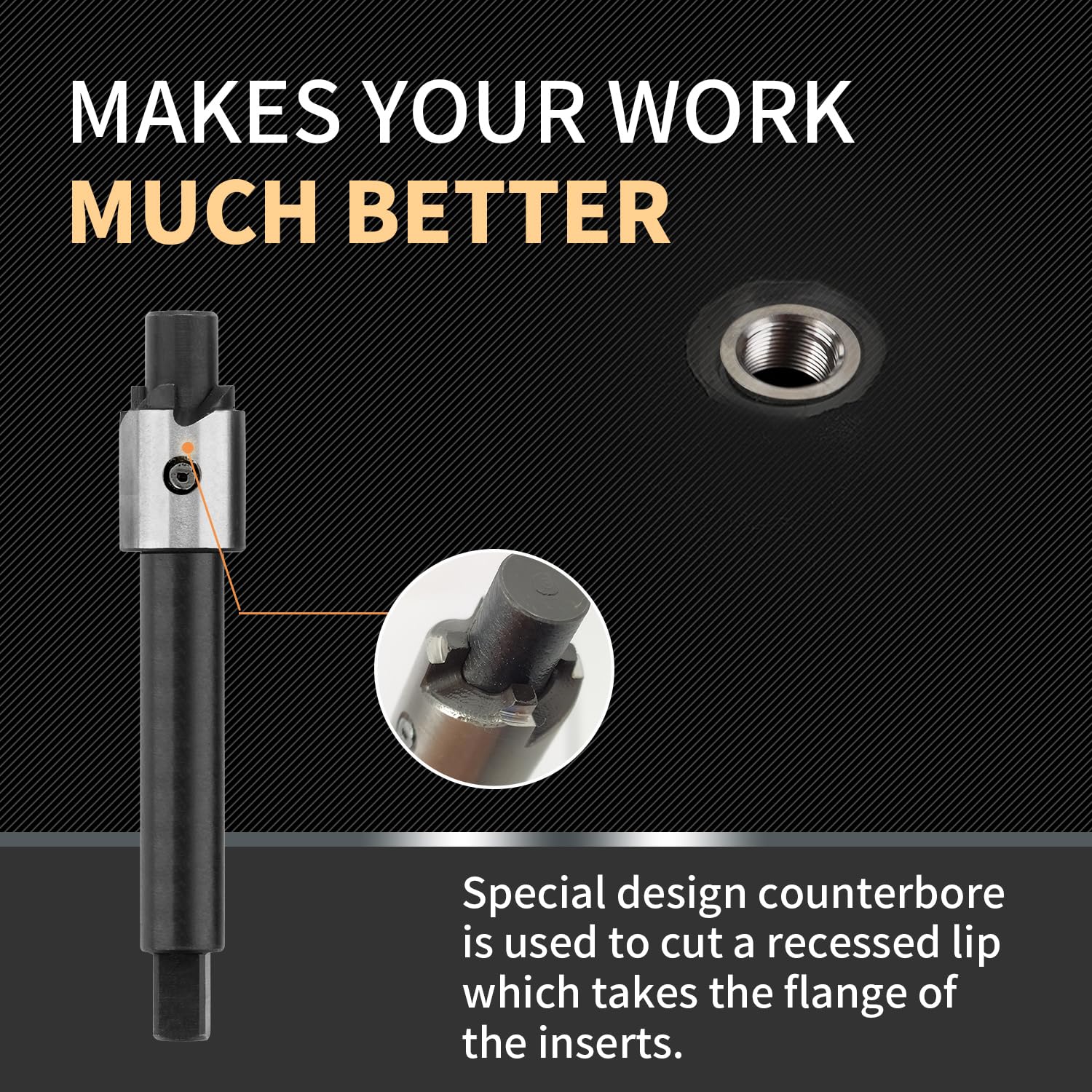 XunLiu Key Locking Thread Repair Inserts – M6x1 To M10x1.25, 10-Piece Set For Stripped Threads