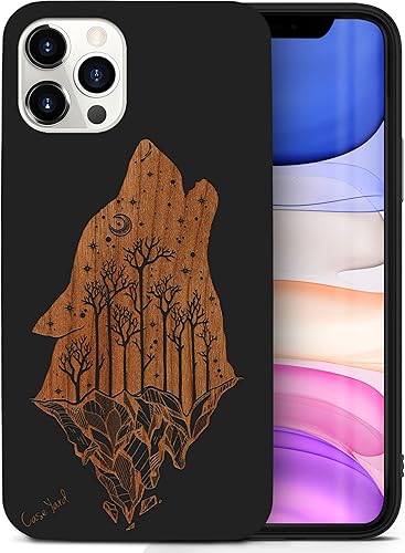 CaseYard - Funda híbrida prémium para iPhone 87 (protección regular), hecha en California, (color negro)