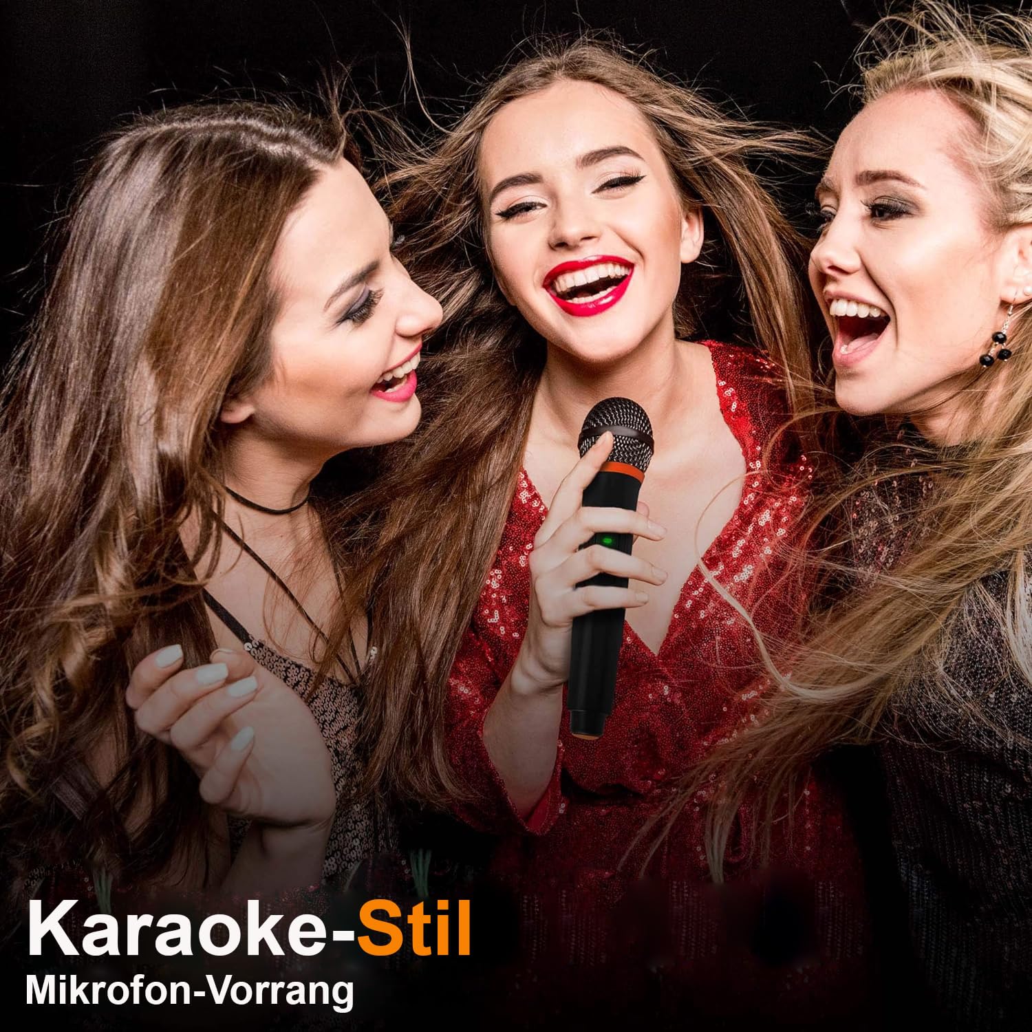Pyle PA Musikbox, Partybox, Tragbare Karaoke Maschine mit Mikrofon, Party Lautsprecher mit Bluetooth, Sound Anlage 8'' Subwoofer, PA Anlage Komplettset, Karaoke Set LED-Akku-Anzeige, MP3/USB/SD, 800W