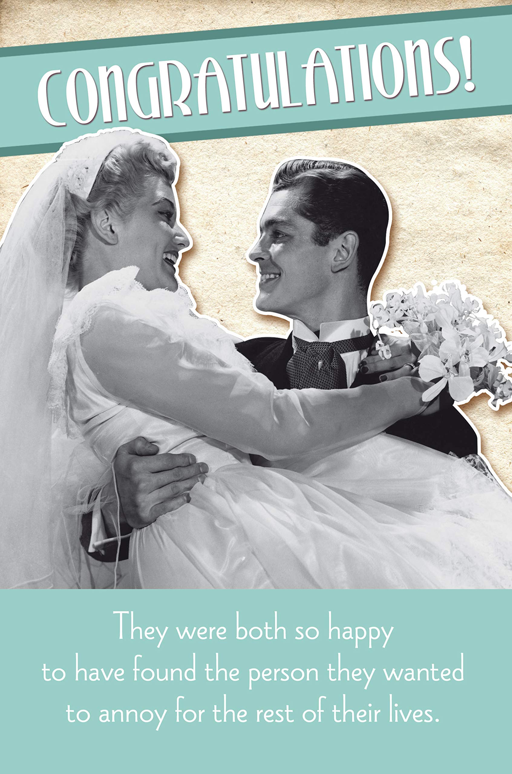 Congratulations Wedding Day Card, Funny Wedding Greeting Card, Emotional Rescue Wedding, Greetings Card, Congratulations Wedding Day Cards, Wedding Day Cards, 159x235mm