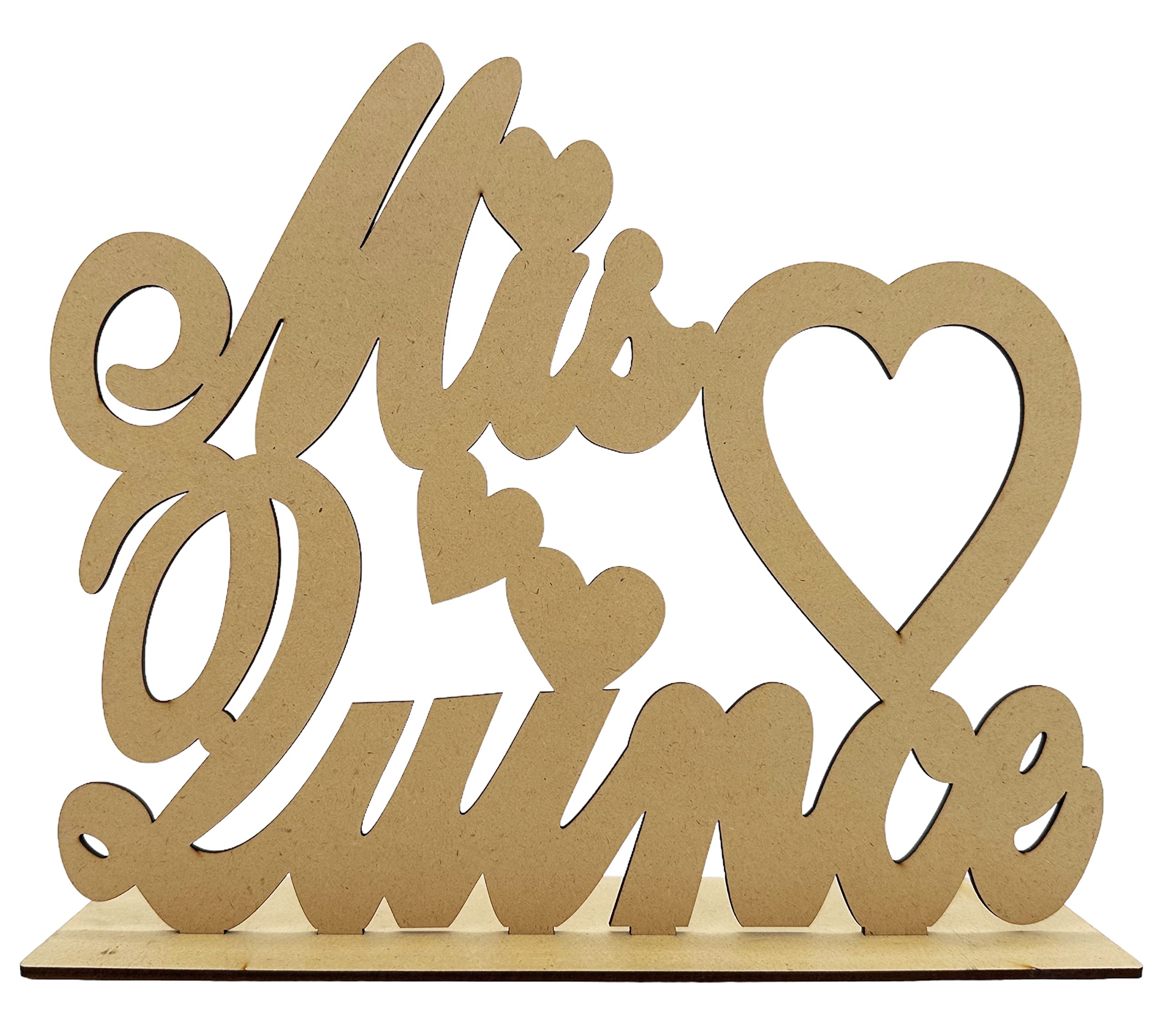 Mis Quince Wooden Table Sign Centerpiece 15th Birthday Quinceanera Feliz Cumpleanos Happy Birthday Fifteen- 4PCS (Natural)