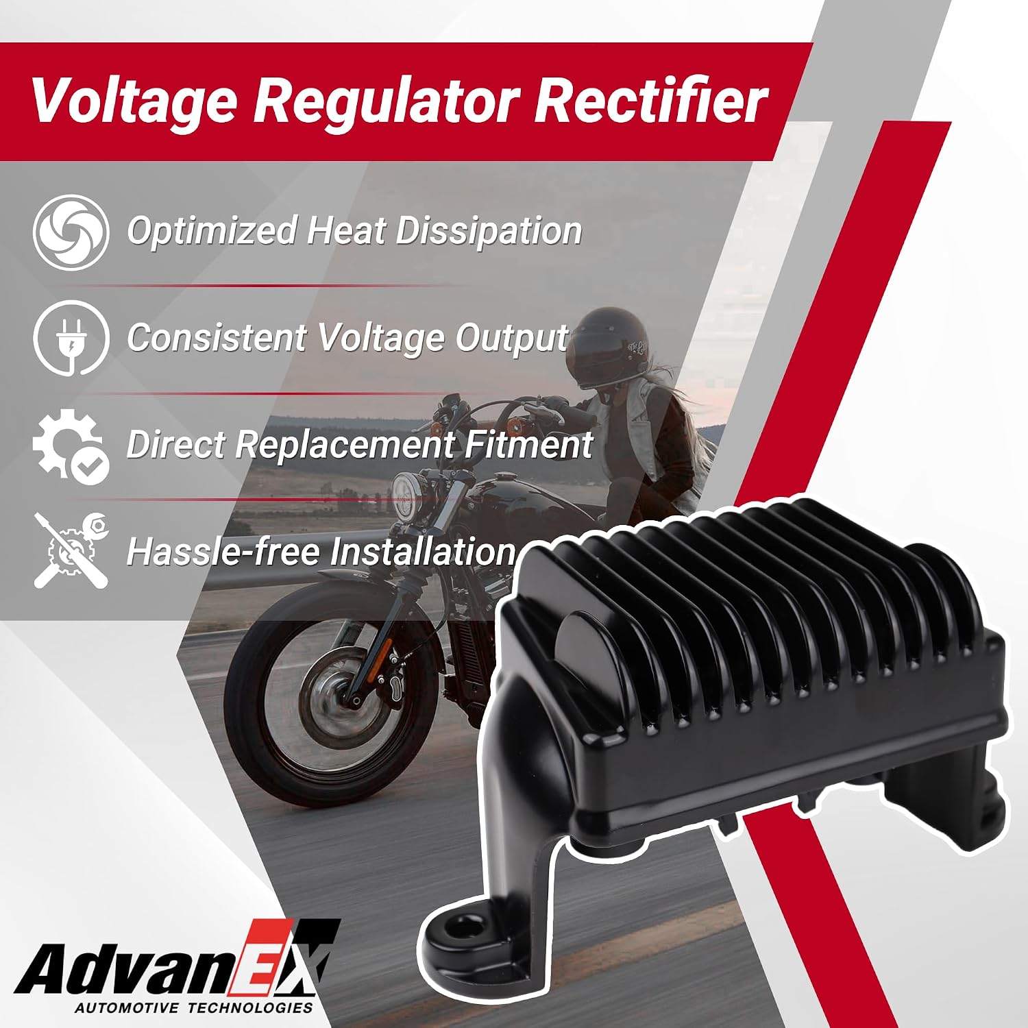 7450509 Voltage Regulator Rectifier Compatible with Harley Davidson
