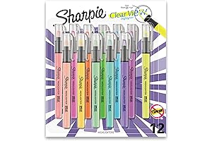 Sharpie Highlighters: Crystal Clear View for Precision