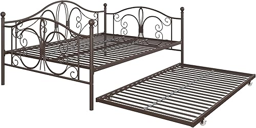 Miniatura 38 de DHP Bombay - Cama de metal Blanco,bronce