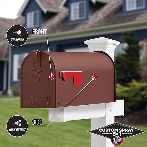 Vista 369 de Rust-Oleum 376885 Pintura en aerosol 5 en 1 personalizada para prevención del óxido, 12 onzas, transparente brillante