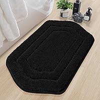 Vista 30 de COSY HOMEER Alfombras de baño extragruesas, antideslizantes, felpa suave, 100% poliéster fuerte, absorbente de agua para sala de estar, baño, Beige