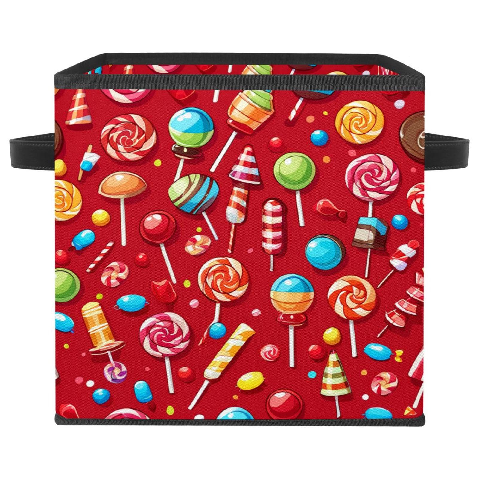 Boîte de rangement pliable de qualité supérieure aux détails en cuir