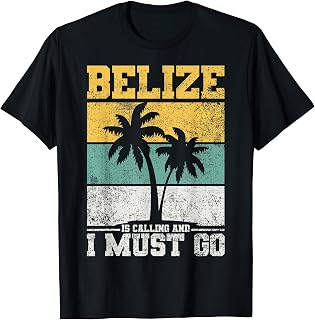 Belize Travel Vacation Traveling T-Shirt