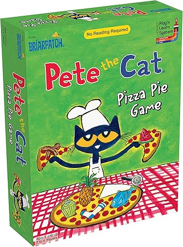 Miniatura 3 de University Games Pete the Cat Pizza Pie Game Green, a partir de 3 años