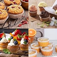 Vista 7 de Silicone Egg Bite Molds- 4 Cups Air Fryer Egg Mold, Silicone Egg Molds Ideal For Muffins, Cakes, Pies, Breads (2 Pcs Red + Gray)