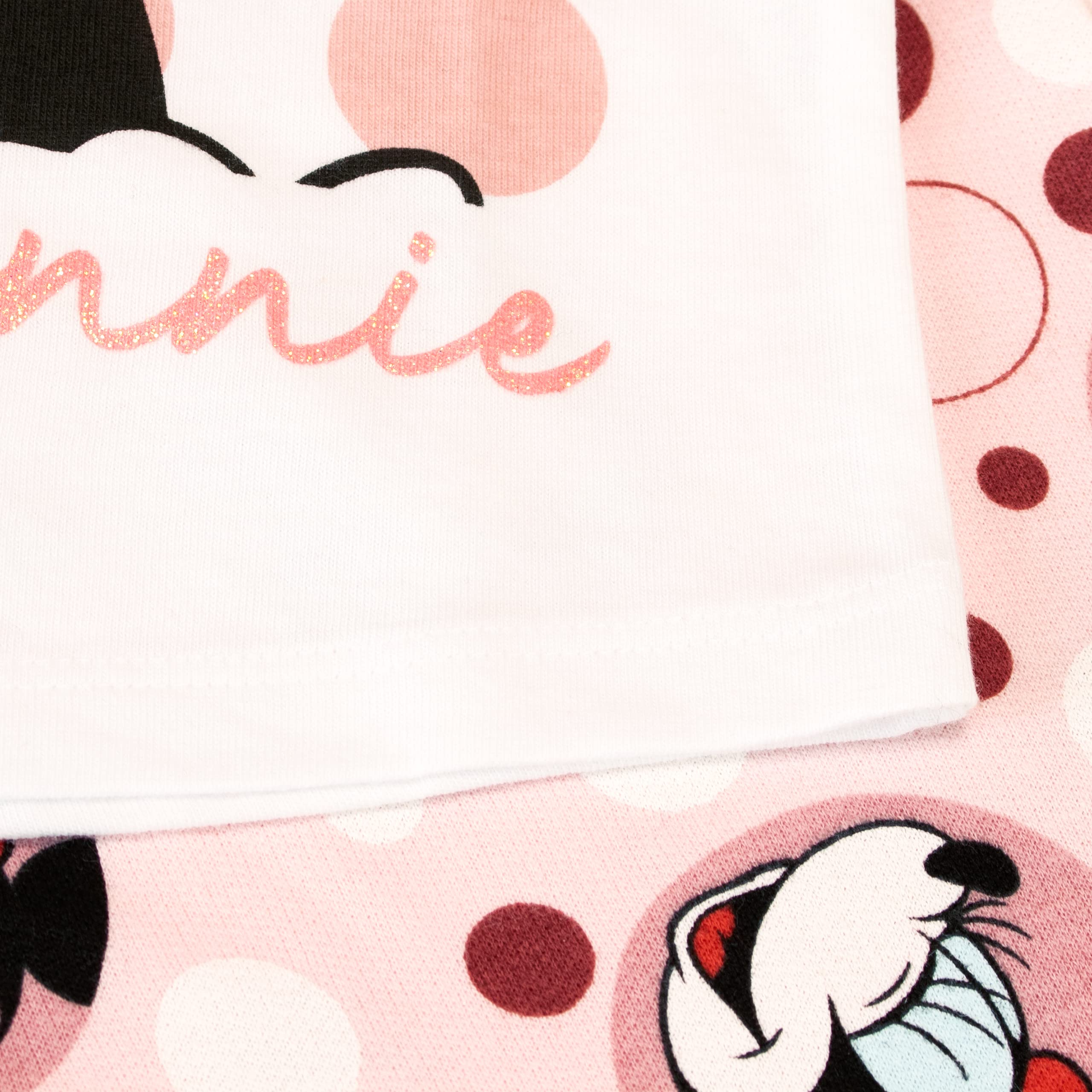 Disney Minnie Mouse Conjuntos de Top y Pantalones Cortos para Niñas Multicolor 4-5 años