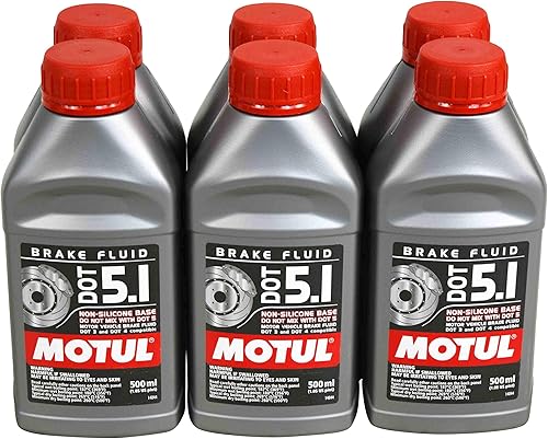 Miniatura 11 de Motul 100951 Líquido de frenos 100% sintético Dot 5.1 16.9 fl oz - Paquete de 4