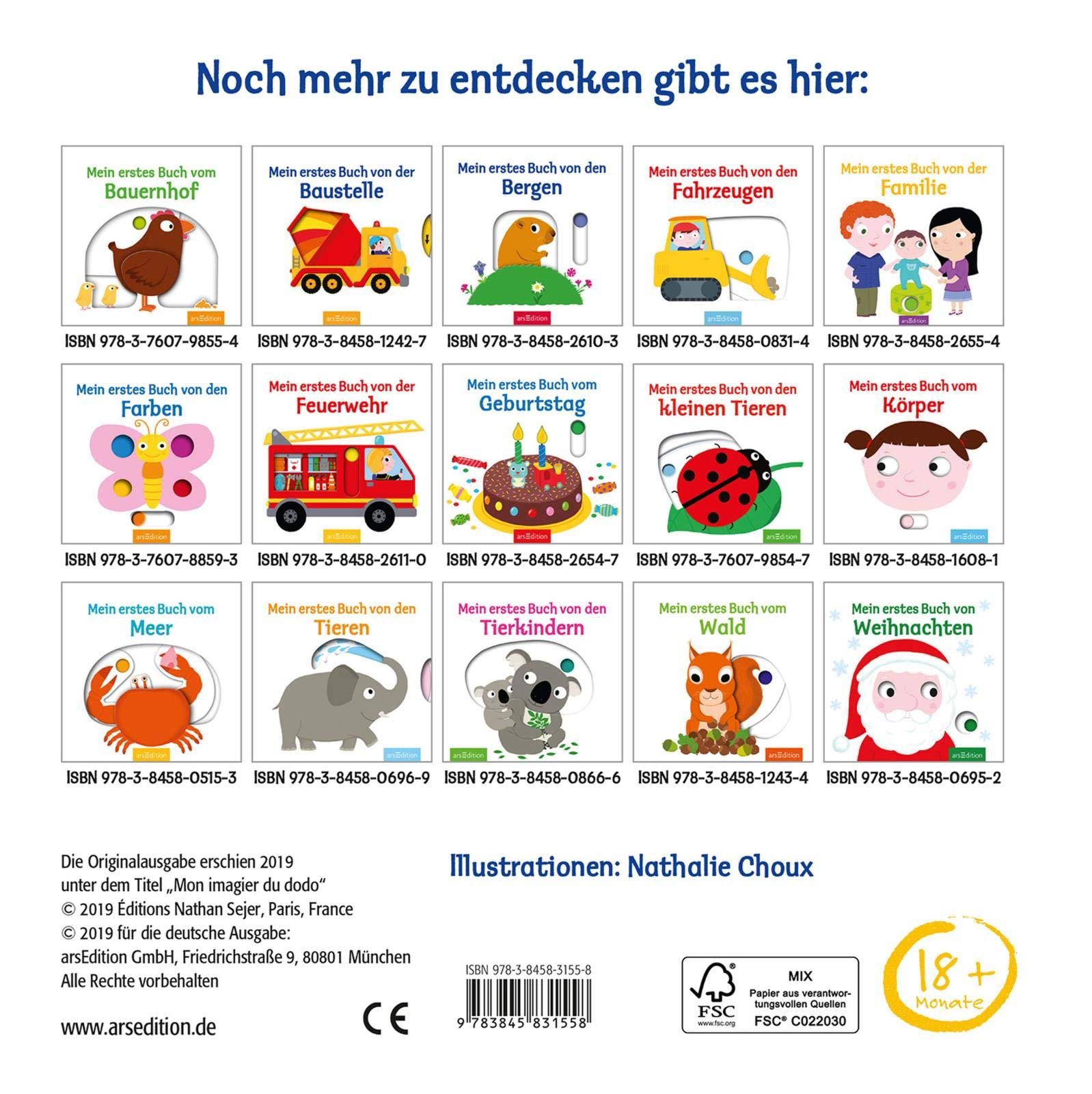 Mein erstes Buch vom Schlafengehen: Mit stabilen Schiebern | Die Bestsellerreihe mit lustigen Schiebern, fördert die Feinmotorik und den Spracherwerb für Kinder ab 18 Monaten