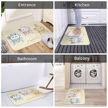 専用　絨毯男 北欧風かわいいギャベ柄のラグマット 約 80×150 cm 1畳｜輸入