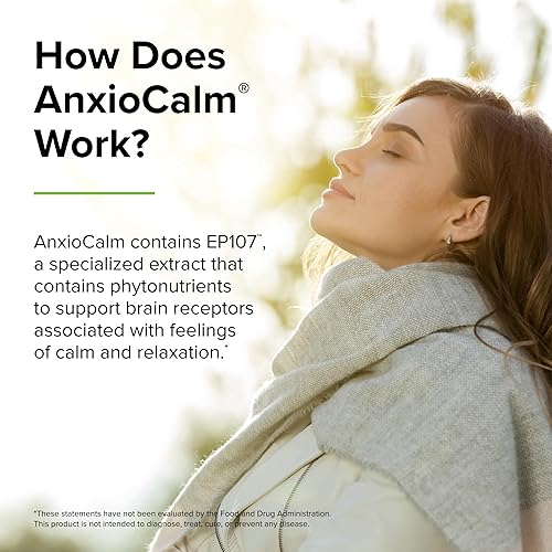 Miniatura 3 de Terry Naturally AnxioCalm - 75 tabletas - Fórmula de acción rápida, no somnolienta, no adictiva, segura para adultos y niños a partir de 4 años, sin