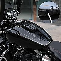 Vista 6 de X AUTOHAUX Universal 7'' Magnetic Tank Bag with Headphone Hole PU Leather Waterproof Motorbike Saddlebag for Motorcycle