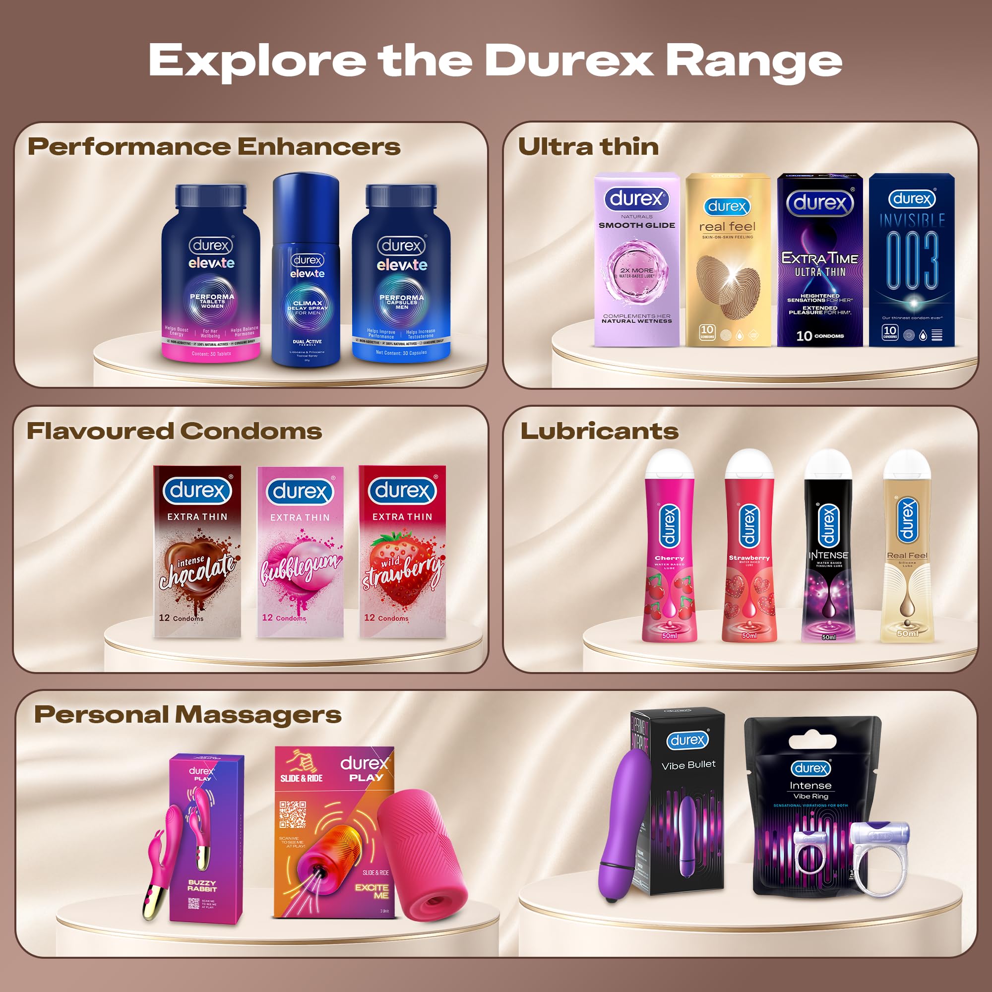 Durex Extra Thin Intense Chocolate Flavoured Condoms For Men - 12s product image 9