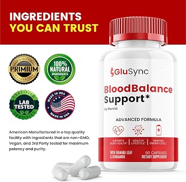 (5 Pack) GluSync Capsules - GluSync Capsules Advanced Formula Supplement, Glu Sync Pills for Maximum Strength Support, Glusync for Overall Wellness, GluSync Official Formula Made in USA (300 Capsules)