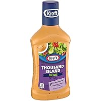 Vista 5 de Kraft libre de grasa Thousand Island, 16 onzas, paquete de 6