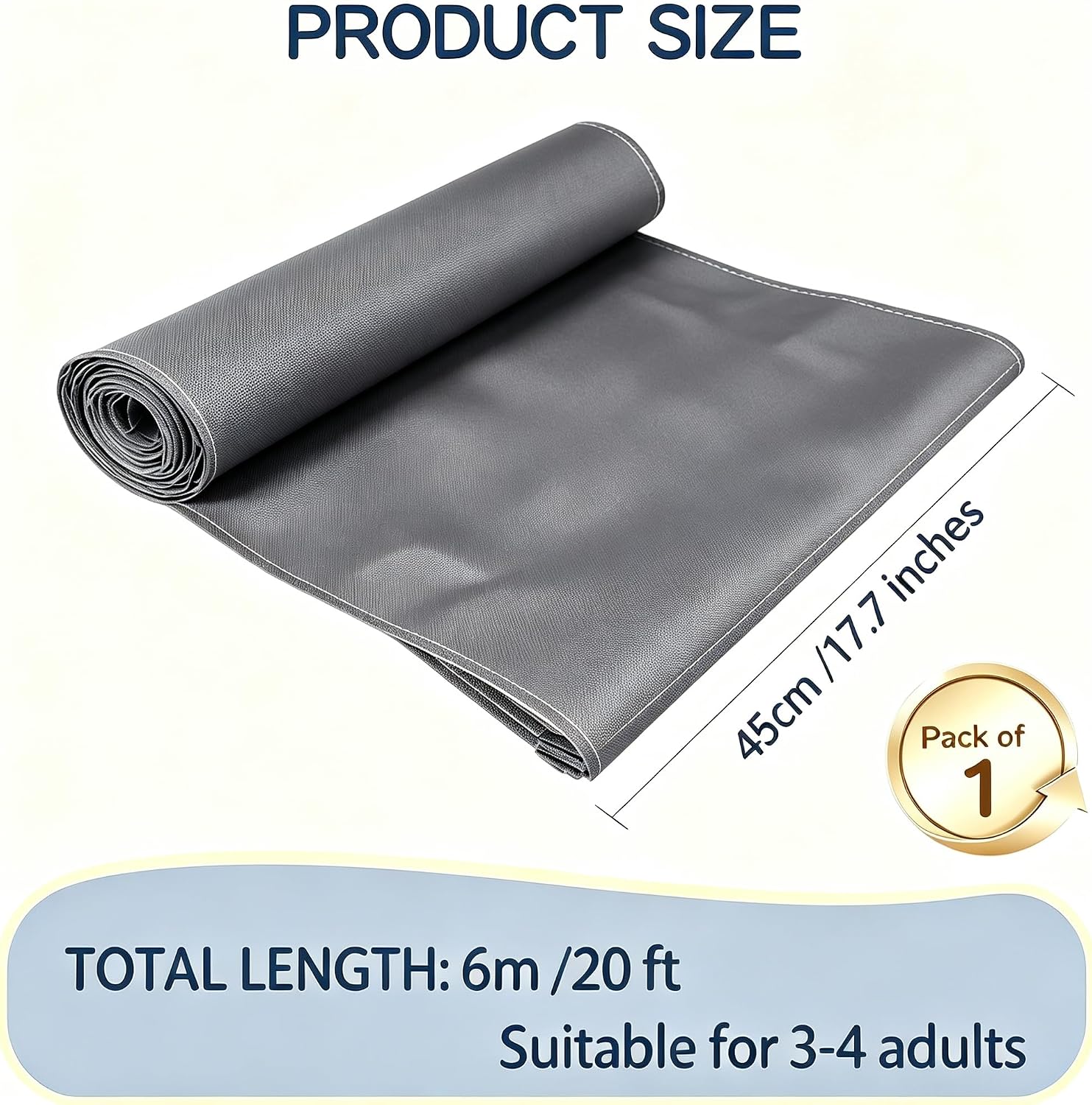 1 Pack Team Building Race Run Mat, Oxford Fabric Group Teamwork Game for Adults, Outdoor Field Day image 3