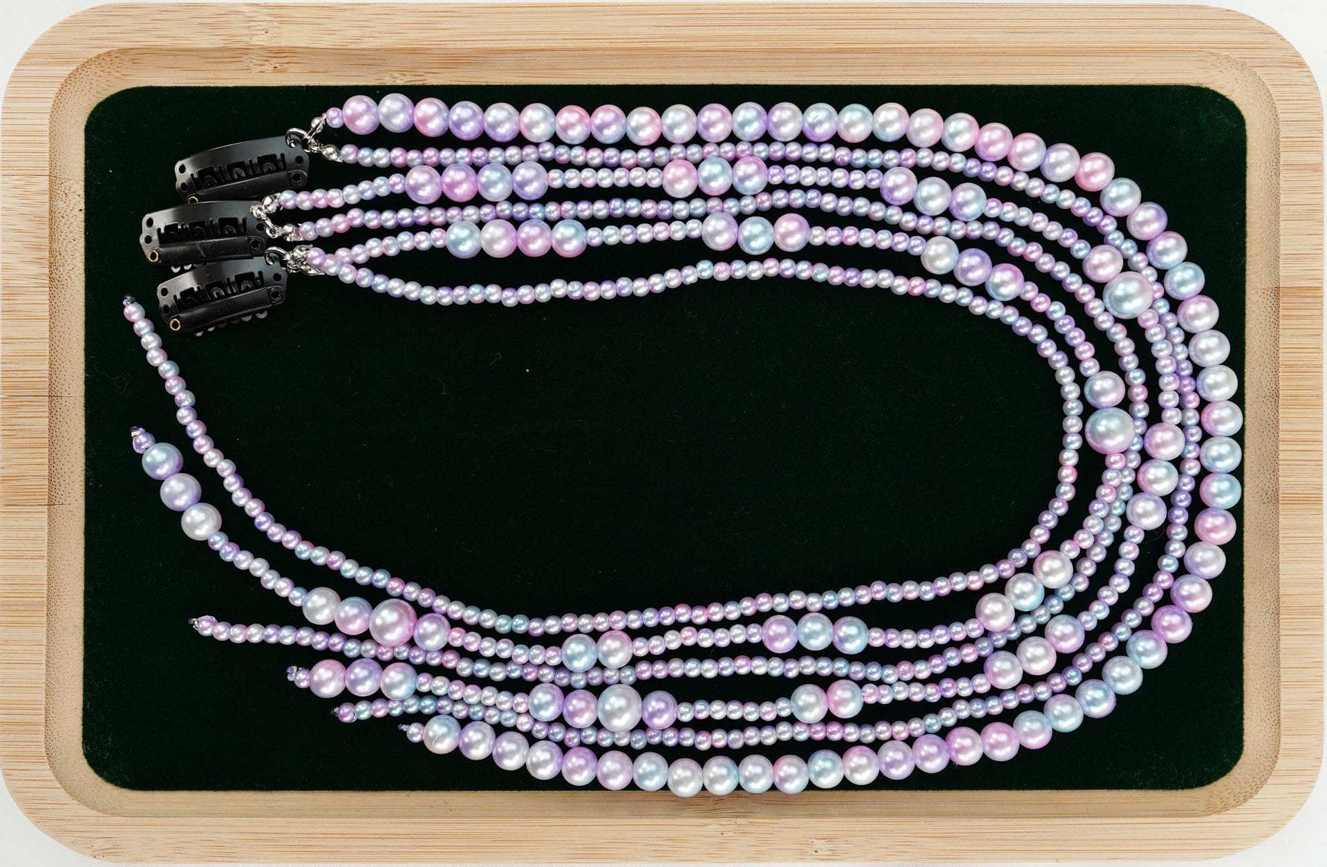 ?NWT Handmade Faux Pearls Head Chain Jewelry? Pearl Head Chain - Etsy main image 2