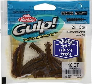 Berkley G2SQSW2 Worm Gulp! SW Sandworm, 2 Inch