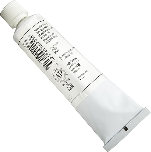 Miniatura 2 de Art Spectrum Tubo de aceite blanco de titanio, 1.4 fl oz