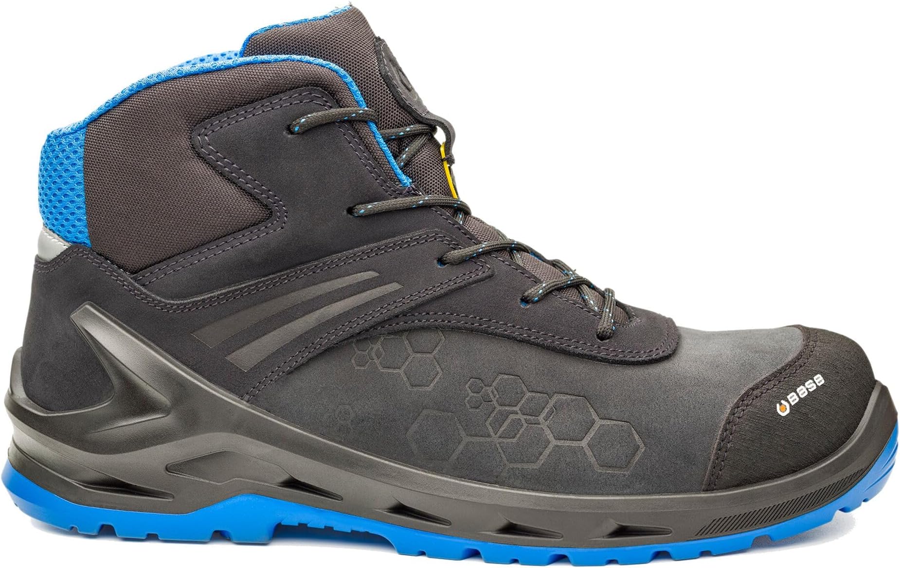 i-ROBOX TOP B1211 S3 CI ESD SRC Nabutek Leather Dry’n Air Footbed SmellStop Ballistic Midsole Anti Fatigue Metal Free Safety Boot