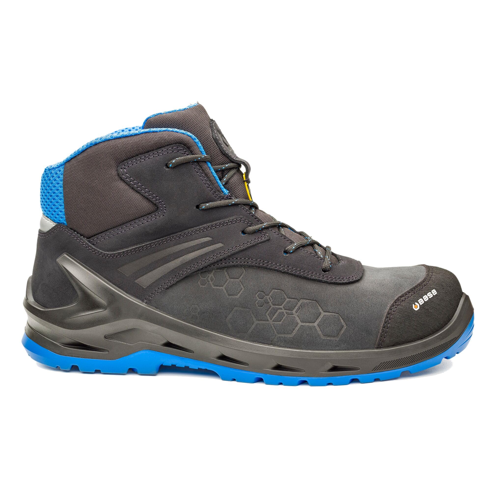 i-ROBOX TOP B1211 S3 CI ESD SRC Nabutek Leather Dry’n Air Footbed SmellStop Ballistic Midsole Anti Fatigue Metal Free Safety Boot